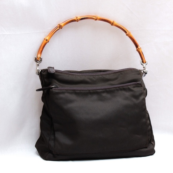 Gucci Handbags - GUCCI vintage purse with bamboo handle